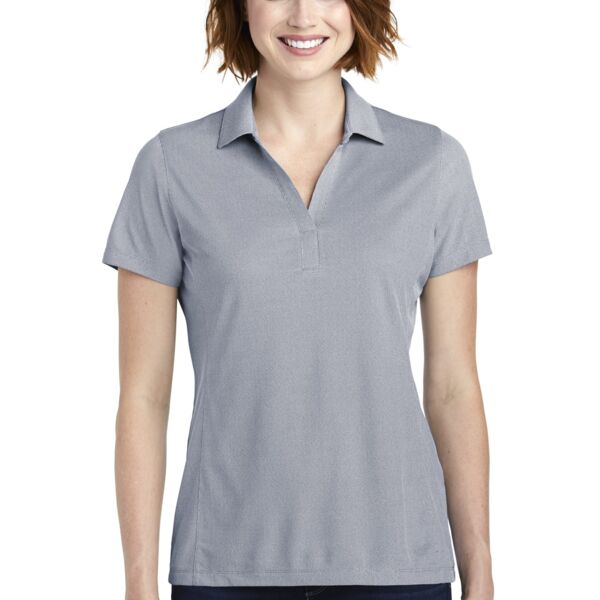 Women's Poly Oxford Pique Polo Thumbnail