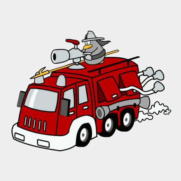 Fire Engine Cartoon Thumbnail