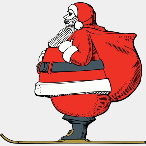 Skiing Santa Thumbnail