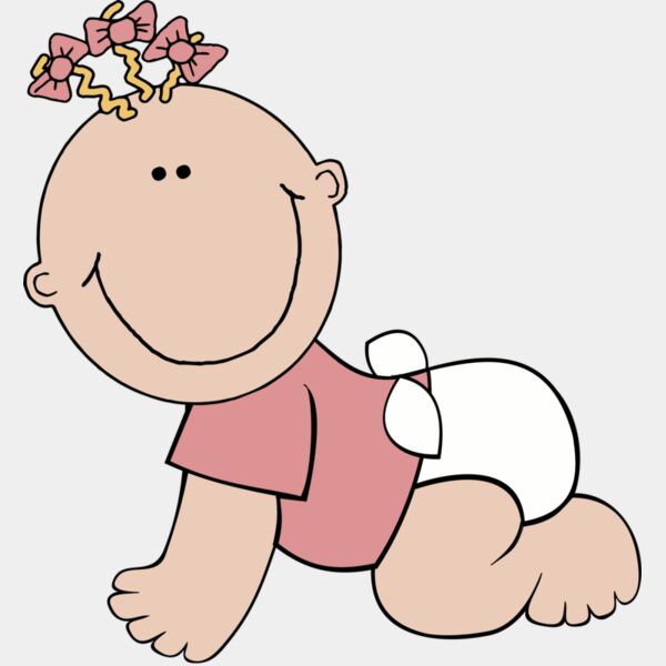 Baby Girl Crawling Thumbnail