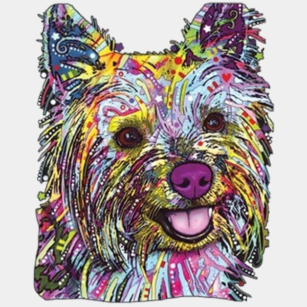 Colorful Yorkie Thumbnail