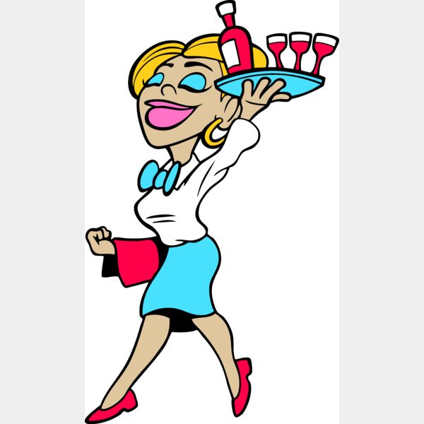 waitressC002 eps Thumbnail