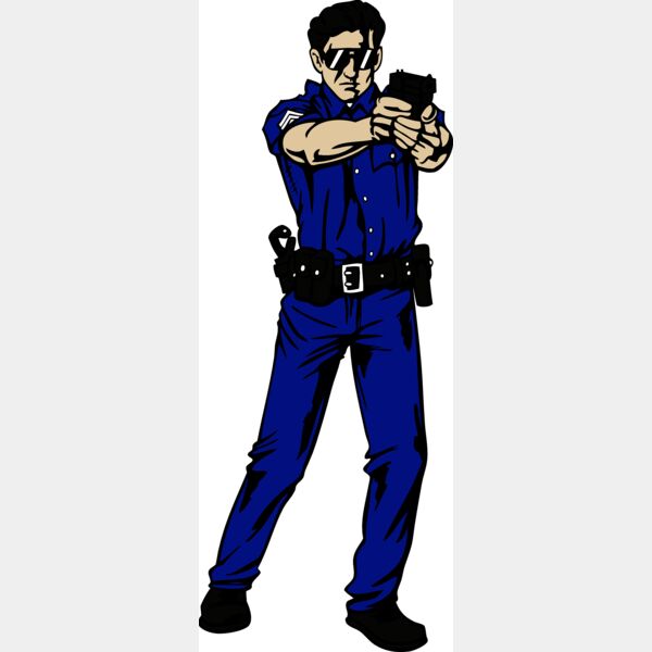 policeM016 eps Thumbnail