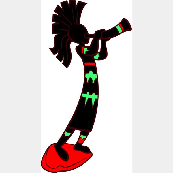 Kokopelli01V4clr eps Thumbnail