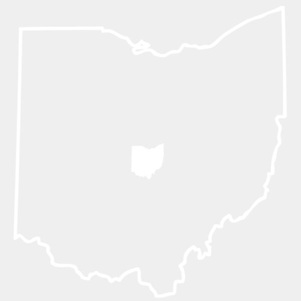 Ohio Heart  White  Thumbnail