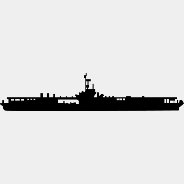 Aircraft Carrier Silhouette2 Thumbnail