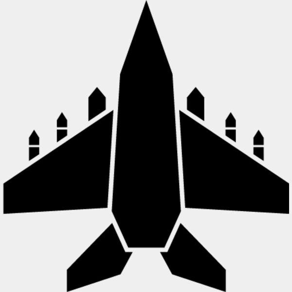 Fighter Jet Silhouette5 Thumbnail