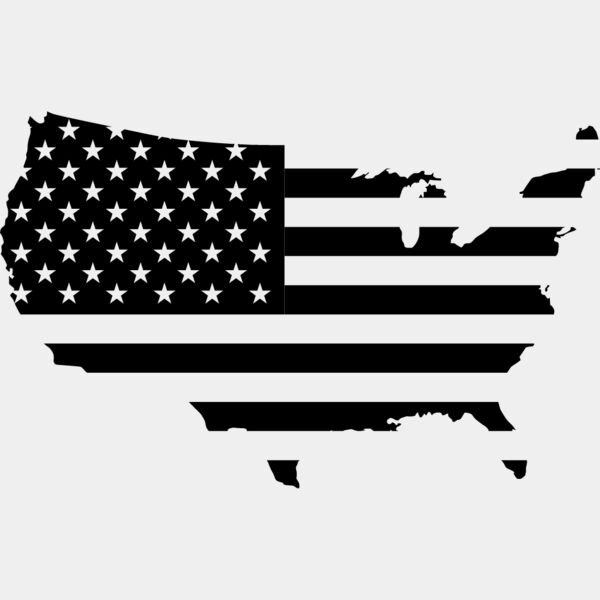 USA Map Silhouett3 Thumbnail