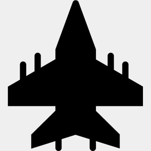 Fighter Jet Silhouette3 Thumbnail