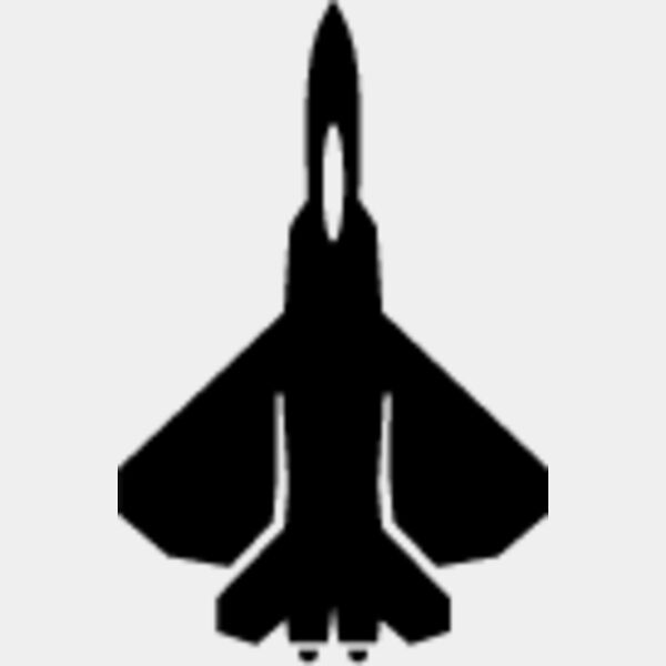 Fighter Jet Silhouette8 Thumbnail