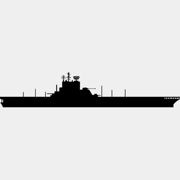 Aircraft Carrier Silhouette7 Thumbnail