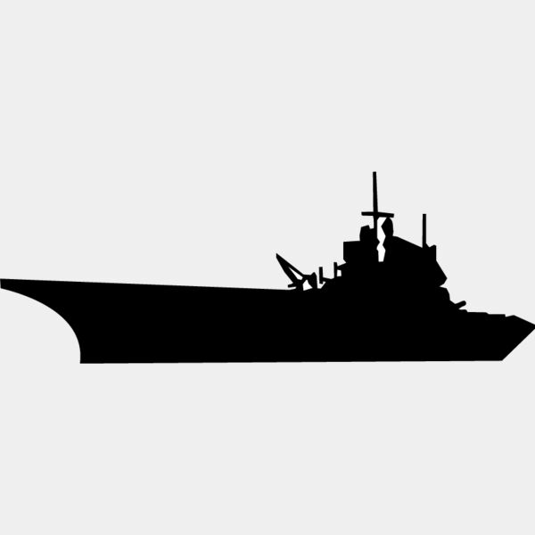 Aircraft Carrier Silhouette3 Thumbnail