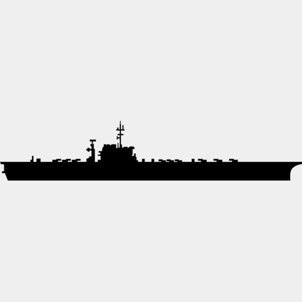 Aircraft Carrier Silhouette8 Thumbnail