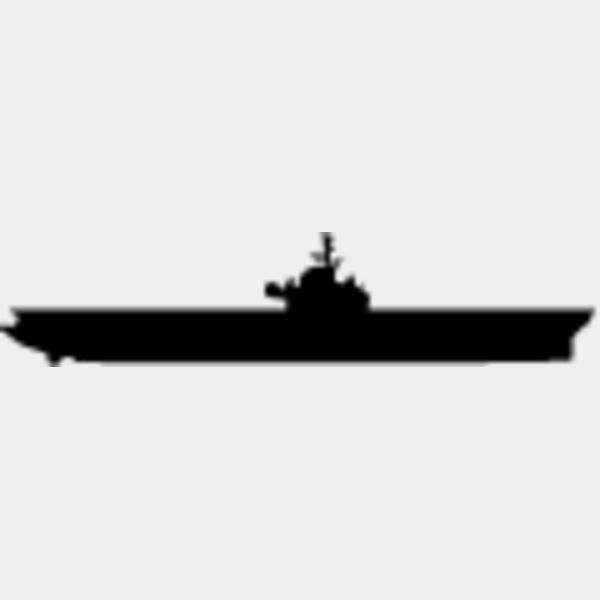 Aircraft Carrier Silhouette6 Thumbnail