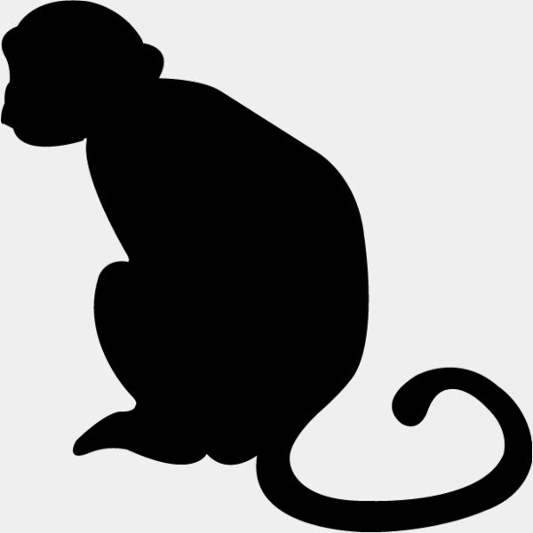 Monkey Silhouette6 Thumbnail