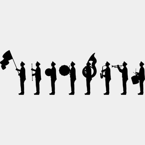 Marching Band Silhouette1 Thumbnail