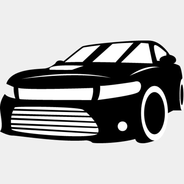 Muscle Car Silhouette4 Thumbnail