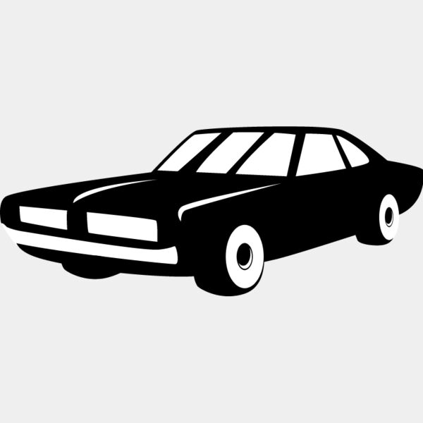 Muscle Car Silhouette2 Thumbnail
