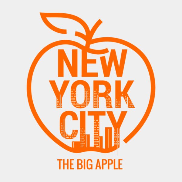 The Big Apple NYC  Orange  Thumbnail