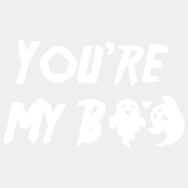 Your My Boo  White  Thumbnail