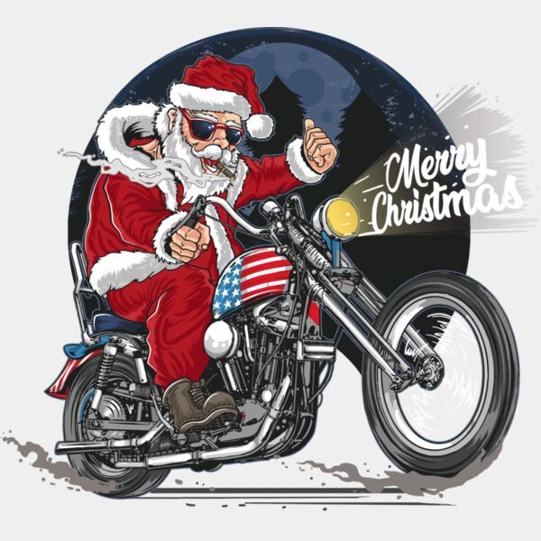 Biker Santa Thumbnail
