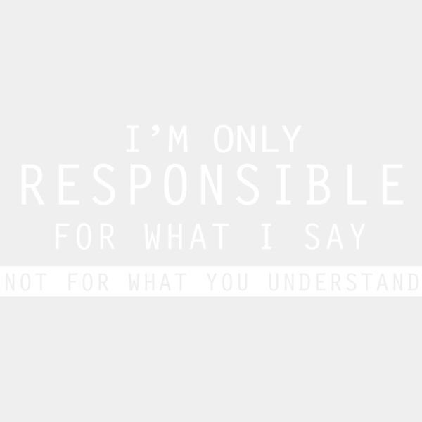 Im Only Responsible Thumbnail
