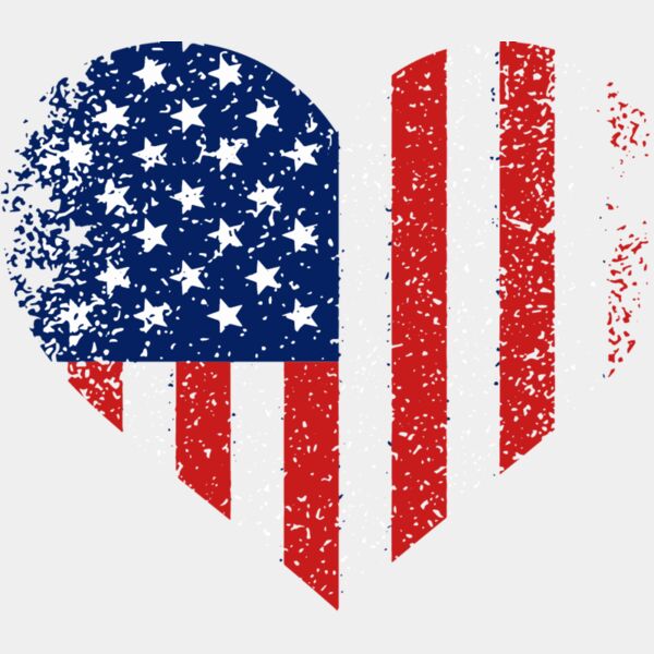 USA Heart Flag Thumbnail