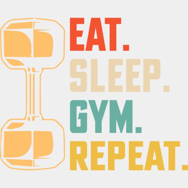 Eat Sleep Gym Repeat Thumbnail