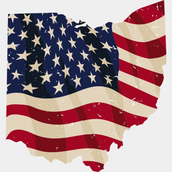 Ohio USA Map Thumbnail