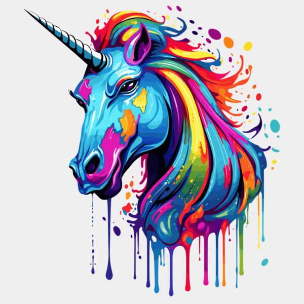 Colorful Unicorn Warrior Thumbnail
