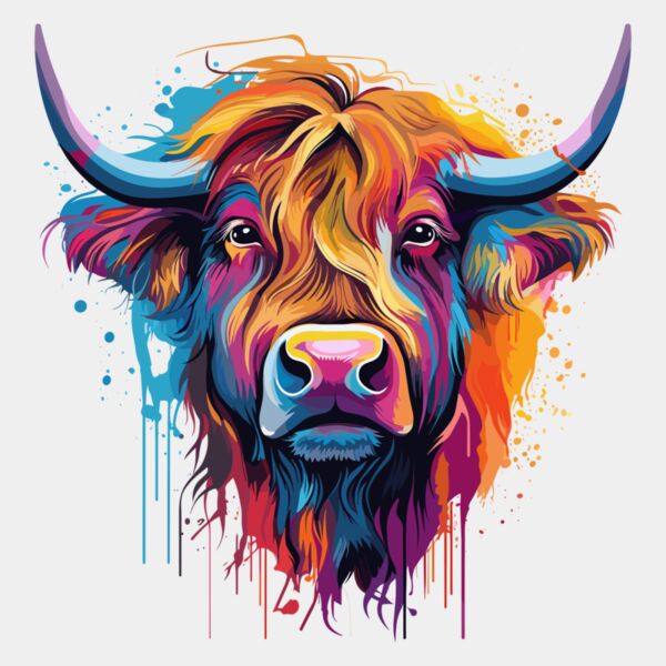 Colorful Bison Thumbnail