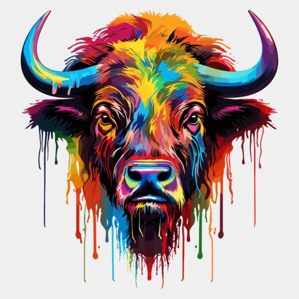 Colorful Buffalo Thumbnail