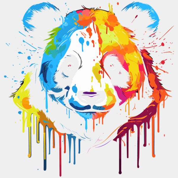 Colorful Panda Thumbnail