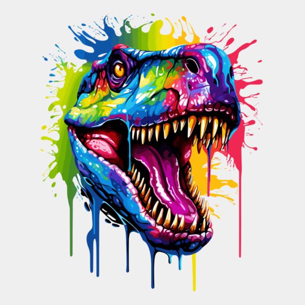 Colorful Dino Thumbnail