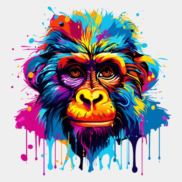 Colorful Chimp Thumbnail