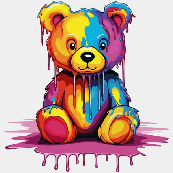 Colorful Teddy Bear Thumbnail