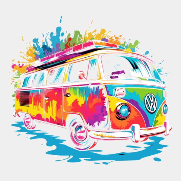 Colorful Bus Thumbnail