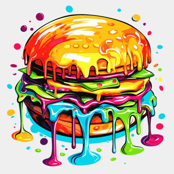 Colorful Burger Thumbnail