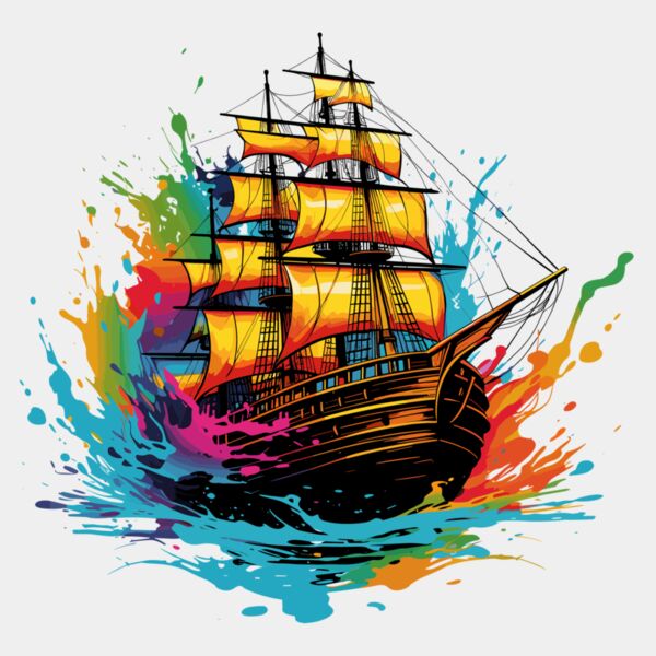 Colorful Ship Thumbnail