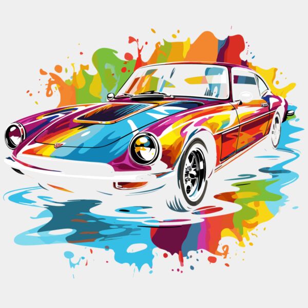 Colorful Car Thumbnail