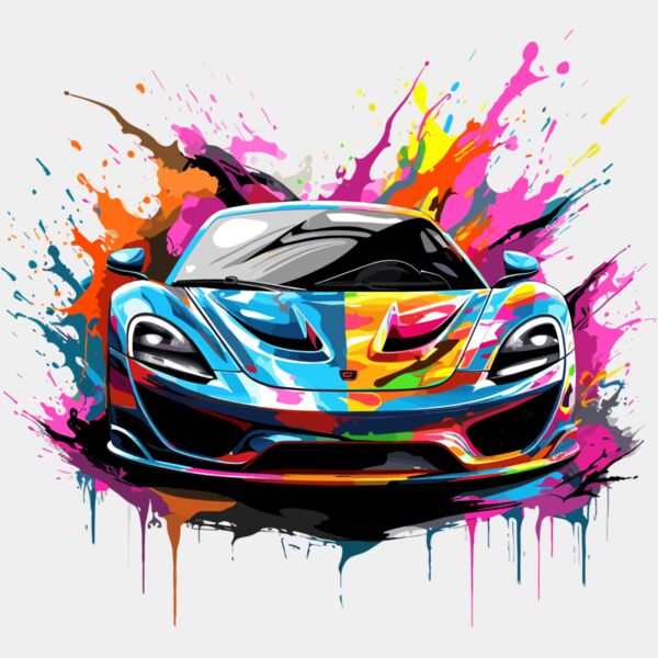 Colorful Super Car Thumbnail