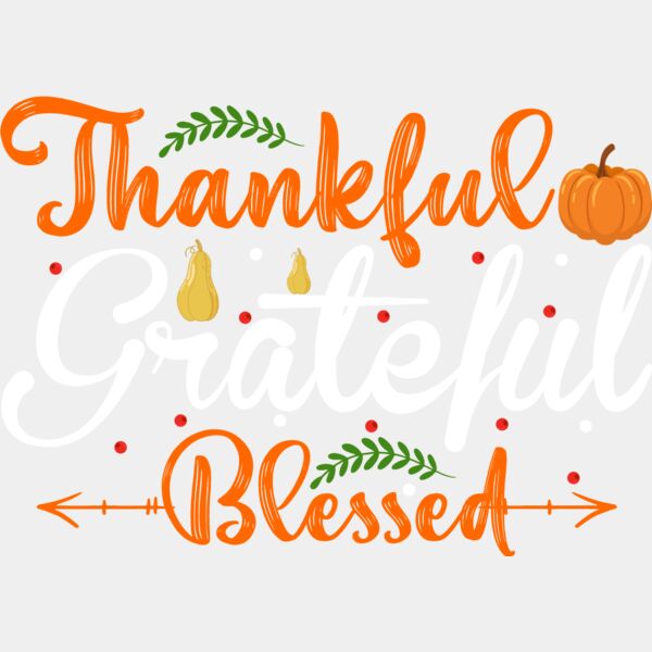 Thankful Grateful Blessed Thumbnail