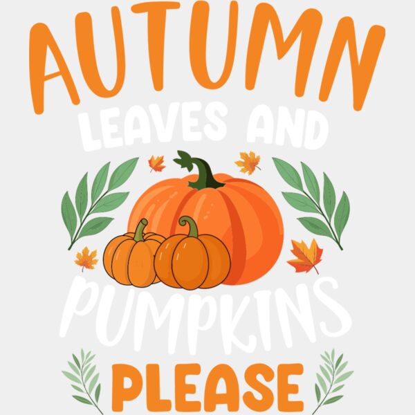Autumn Leaves and Pumpkin Please Thumbnail