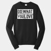 Fan Favorite Fleece Crewneck Sweatshirt Thumbnail