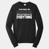 Fan Favorite Fleece Crewneck Sweatshirt Thumbnail