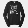 Fan Favorite Fleece Crewneck Sweatshirt Thumbnail