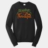 Fan Favorite Fleece Crewneck Sweatshirt Thumbnail